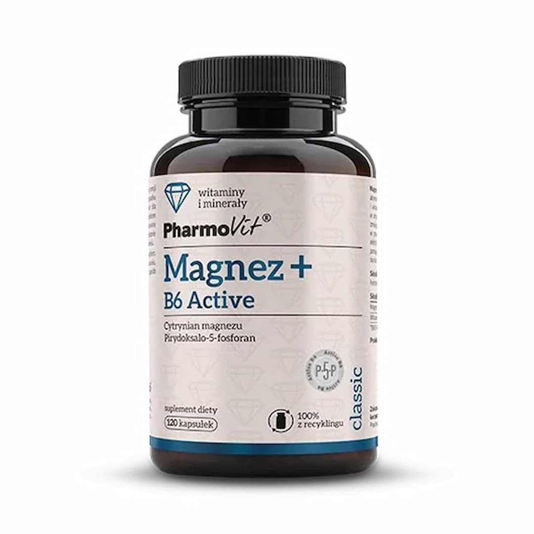 Magnez + B6 Active, kapsułki
