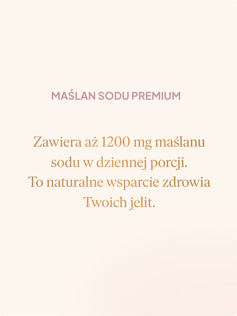 Maślan Sodu Premium 1200 mg