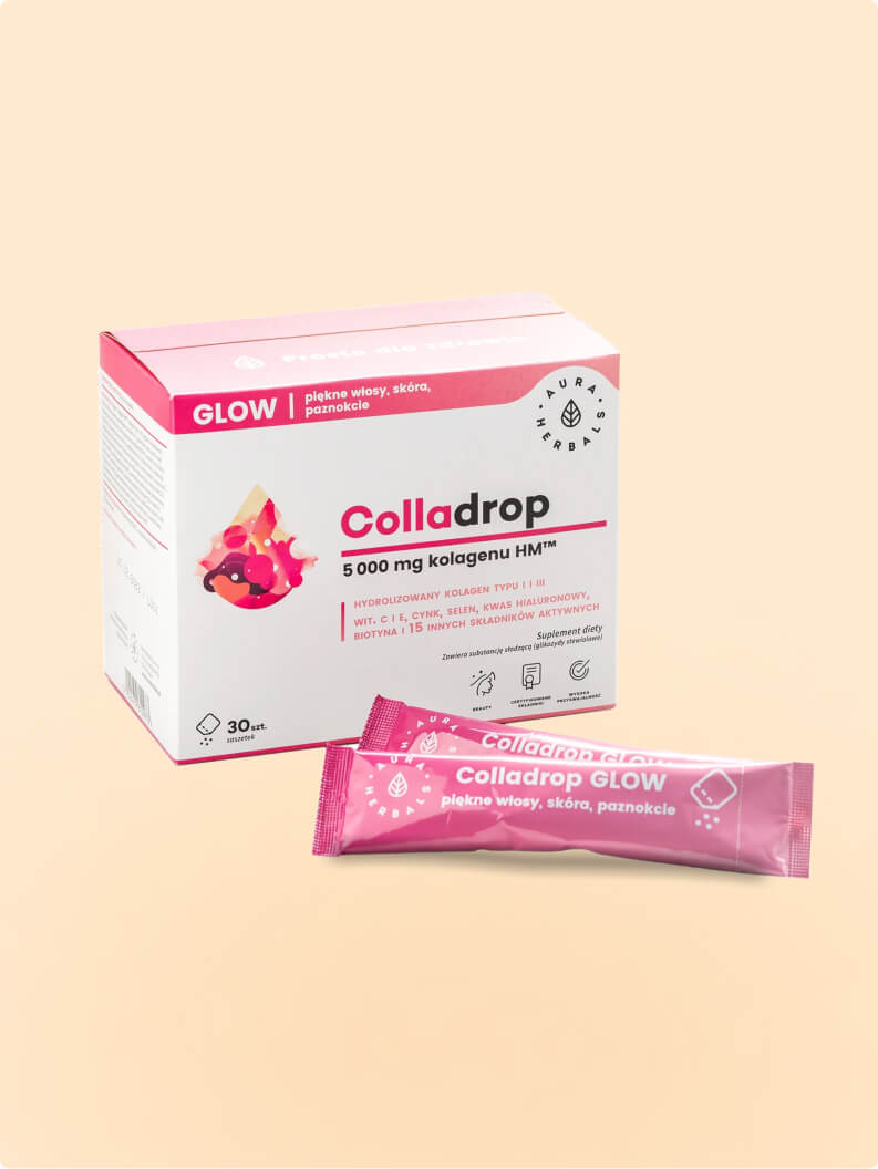 Colladrop Glow, kolagen morski 5000 mg