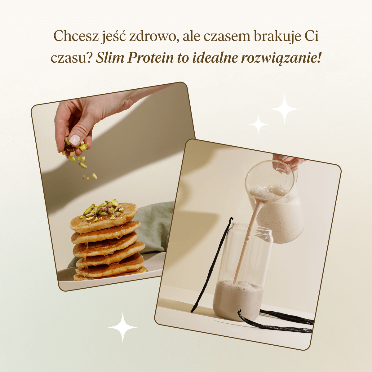 Slim Protein, Wanilia Bourbon - 3 miesięczna kuracja