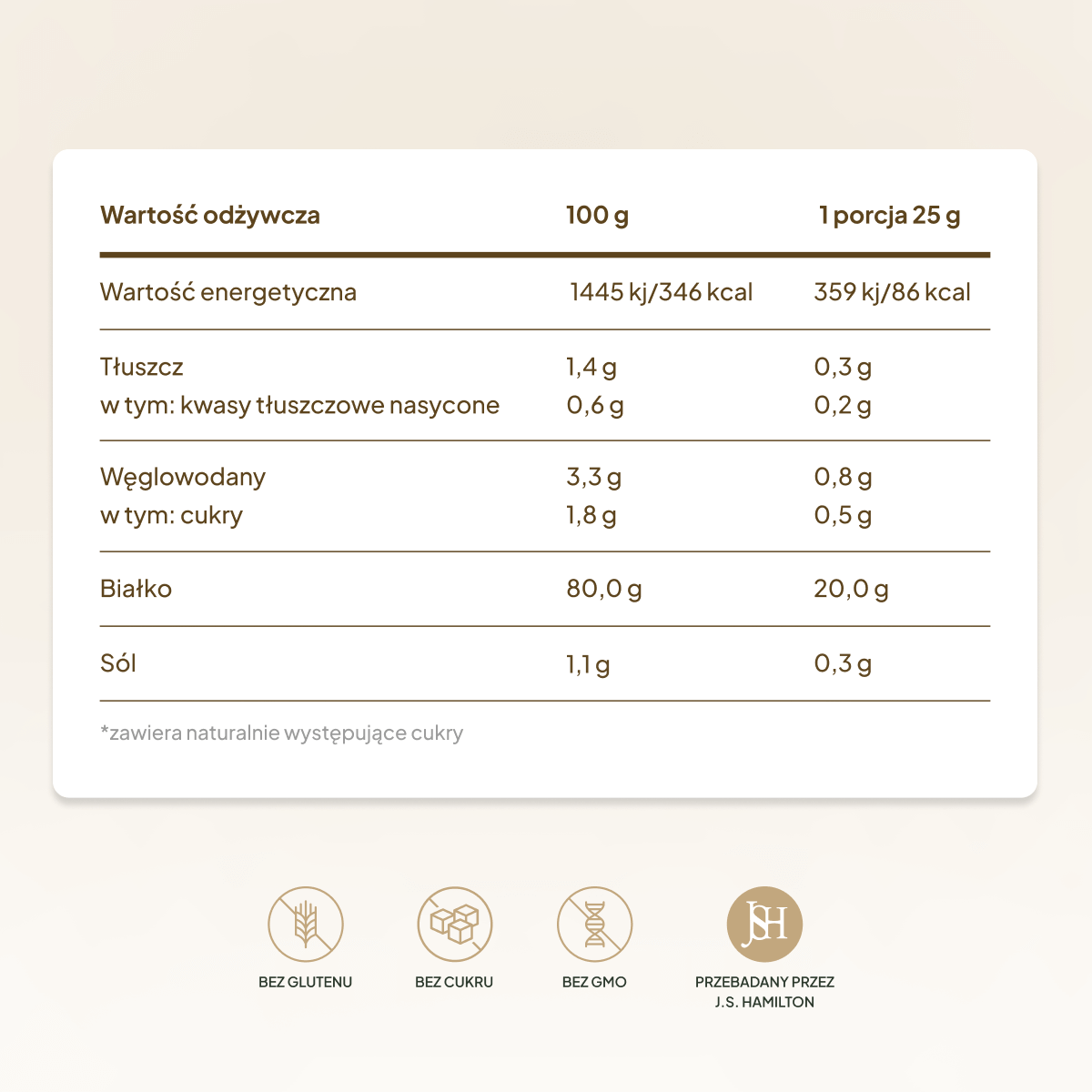 Slim Protein, Wanilia Bourbon - 3 miesięczna kuracja