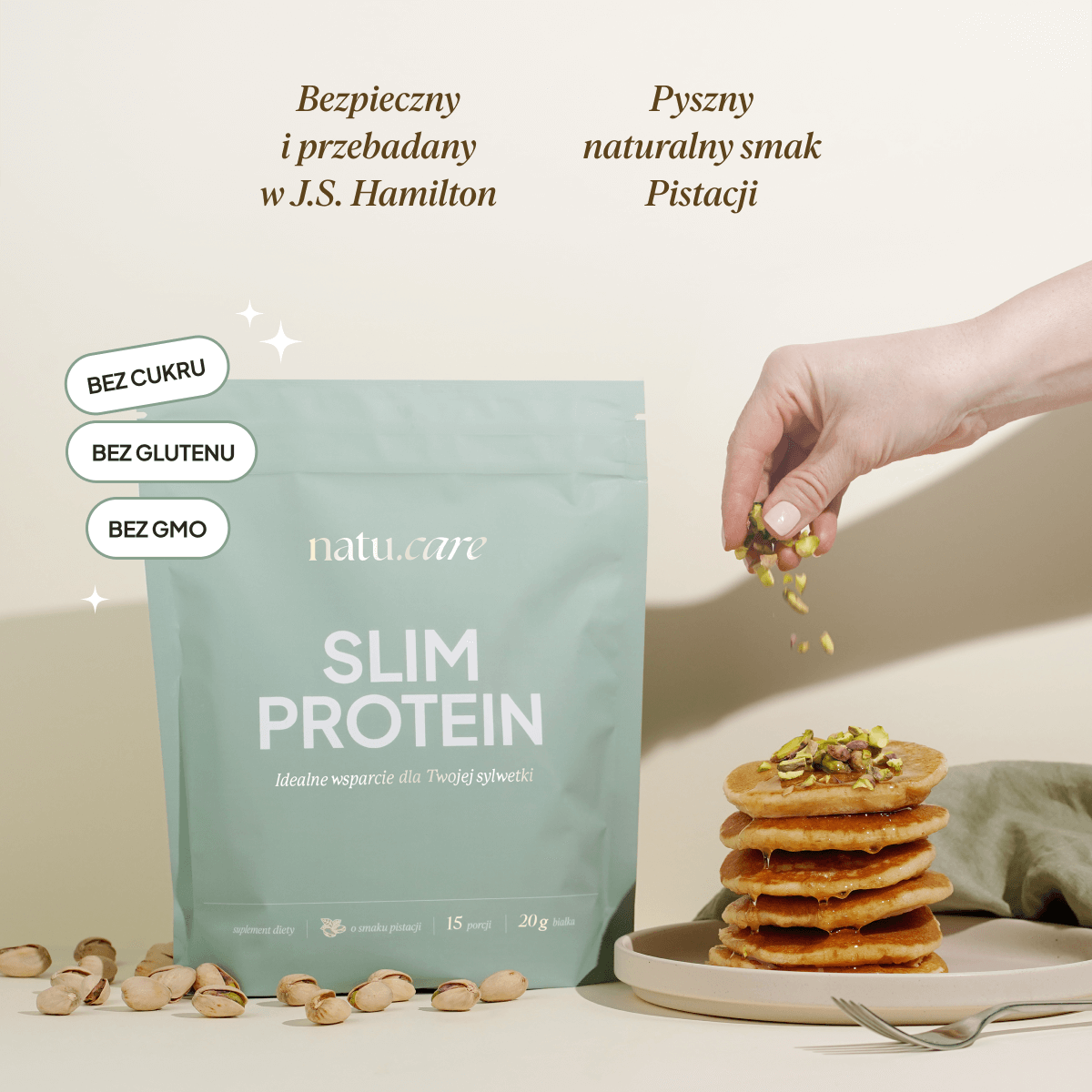 Slim Protein, Pistacja - Kształtowanie sylwetki