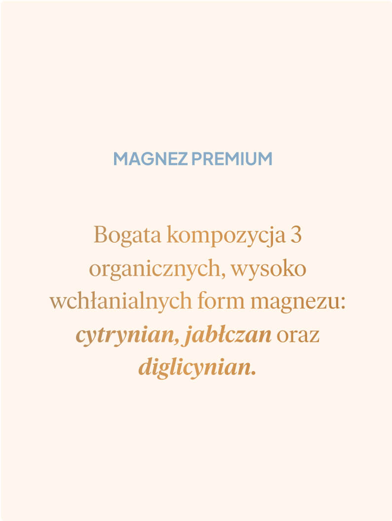 Magnez Premium + witamina B6