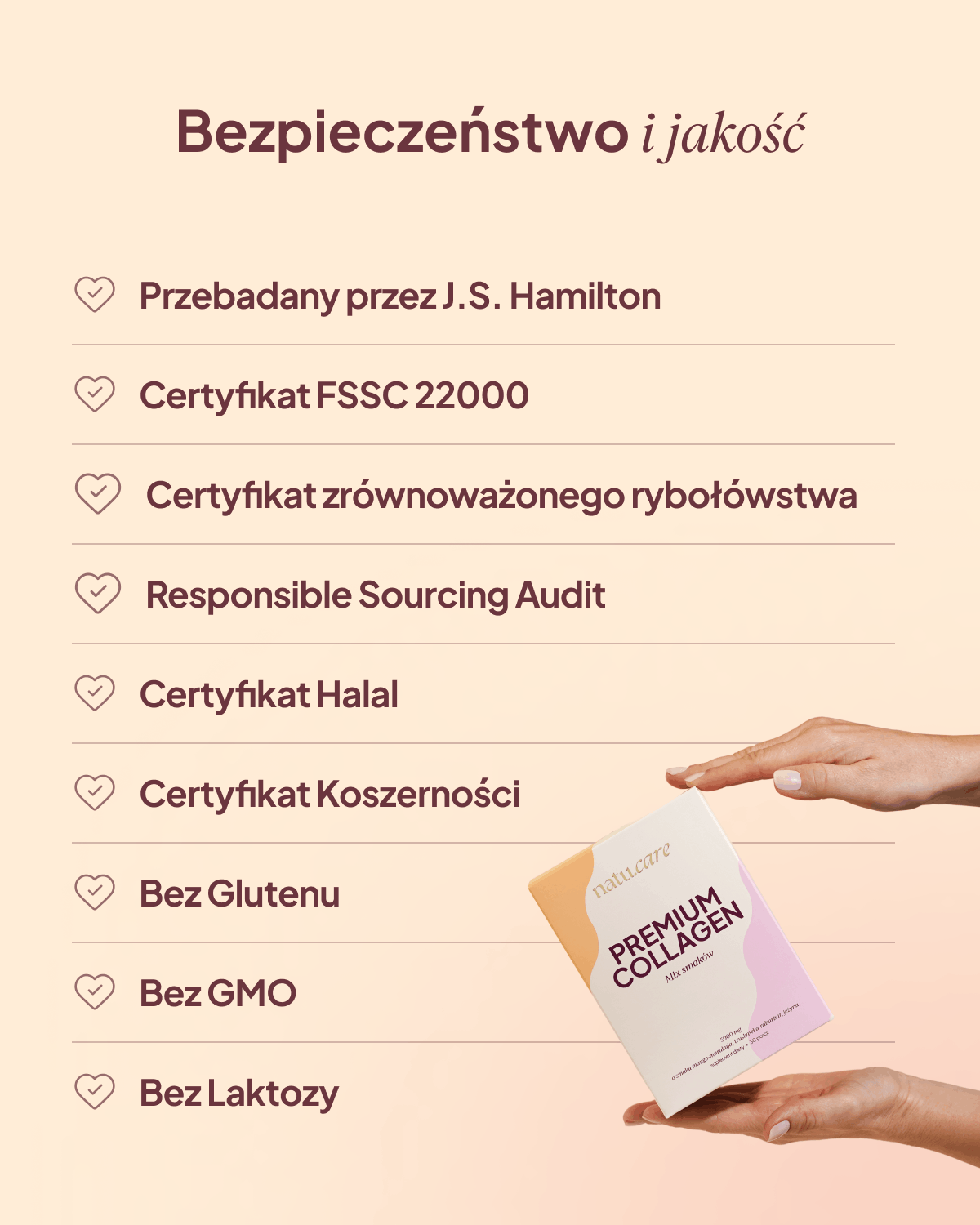 Kolagen Premium 5000 mg, Mix 3 Smaków
