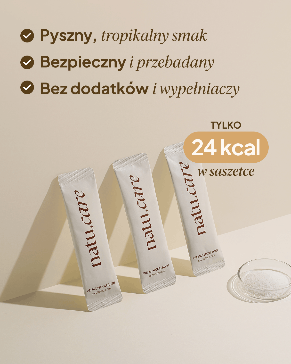 Kolagen Premium 5000 mg, bezsmakowy