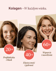 Kolagen Premium 5000 mg, truskawka-rabarbar - 3 miesięczna kuracja