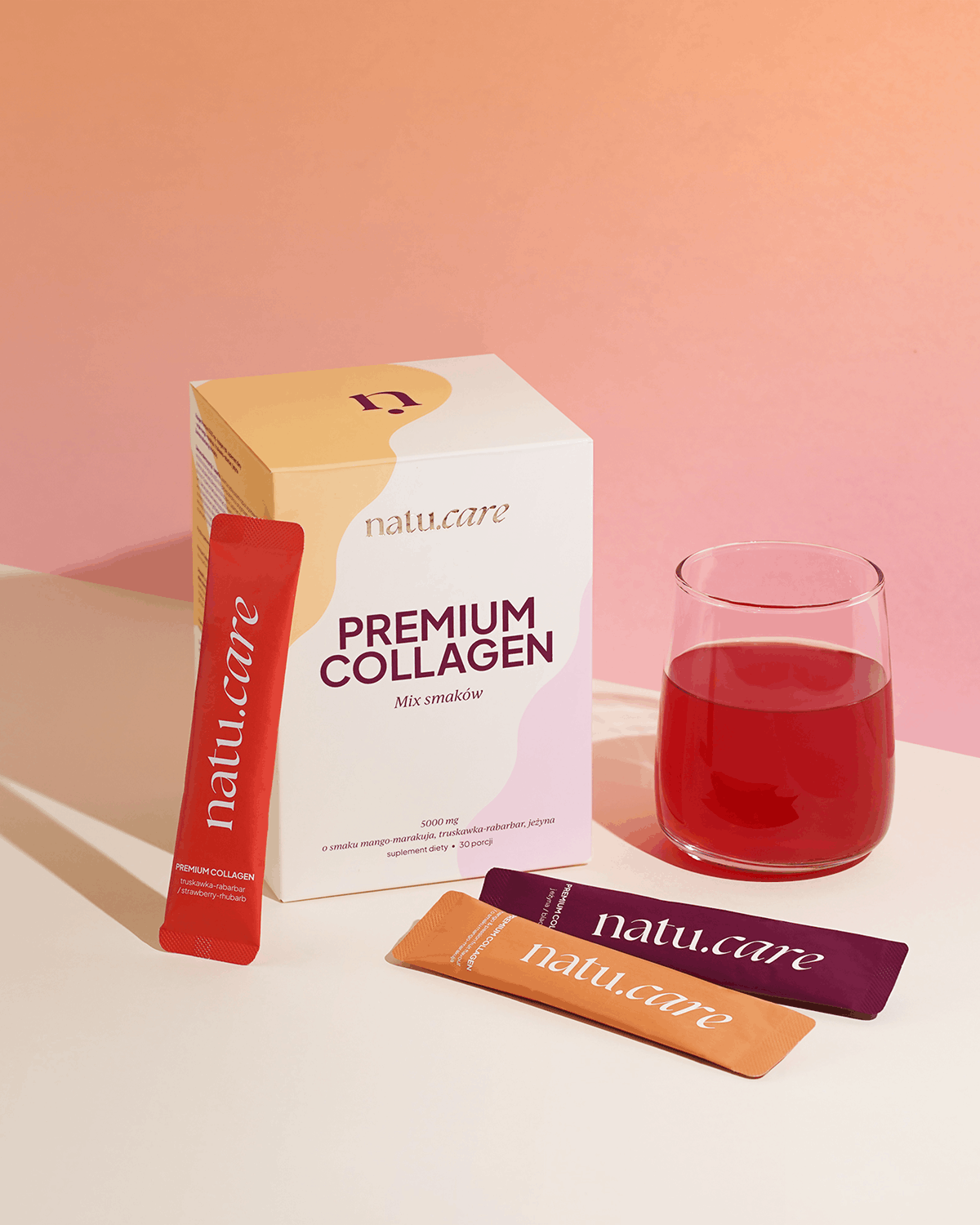 Kolagen Premium 5000 mg, Mix 3 Smaków