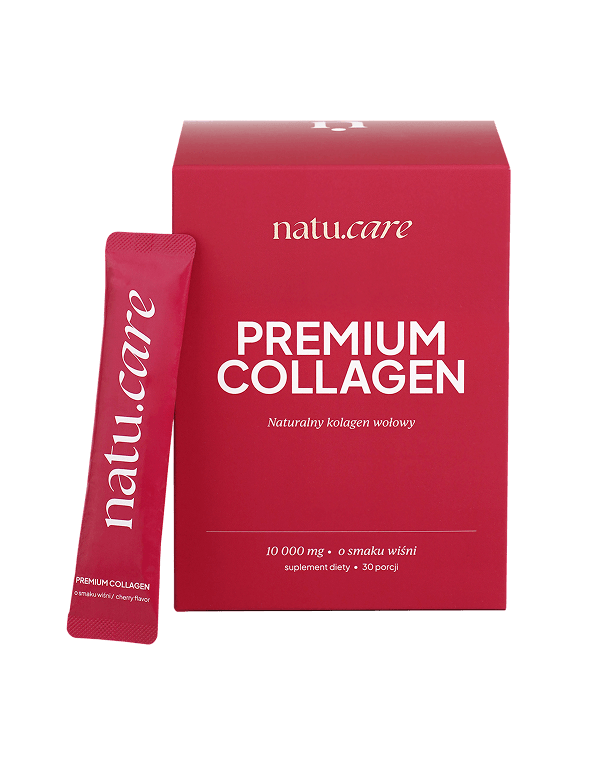 Kolagen Premium Sport 10000 mg, wiśnia