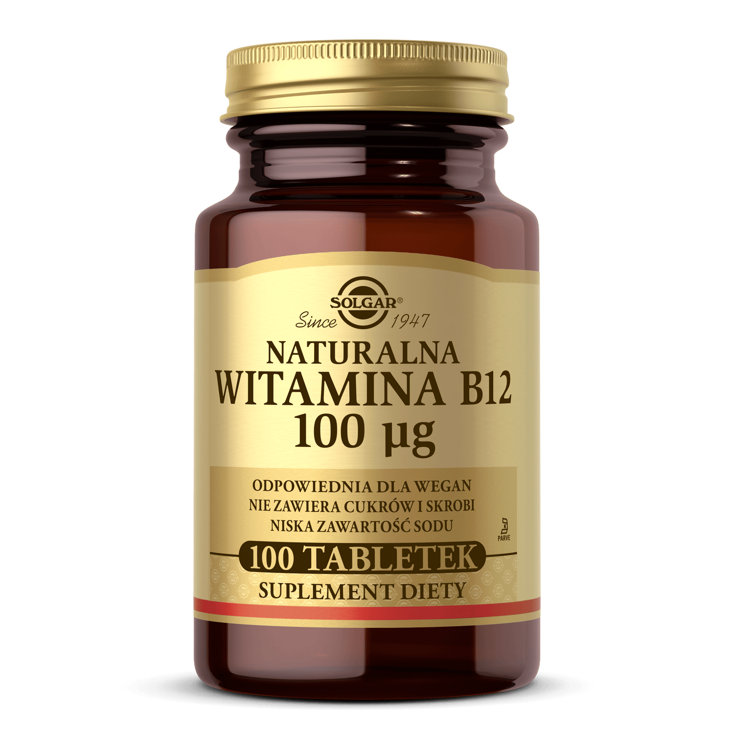 Naturalna witamina B12, tabletki 100 szt.